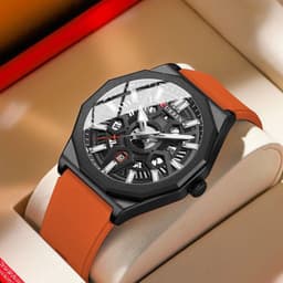 CURREN RUBBER WRISTWATCH
